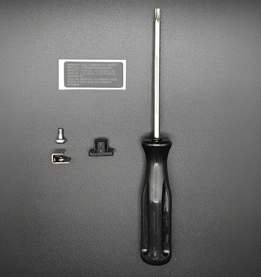 Security Bundle – T10 Driver, Screw, Rubber Cap & Warranty Sticker Delid Tool
